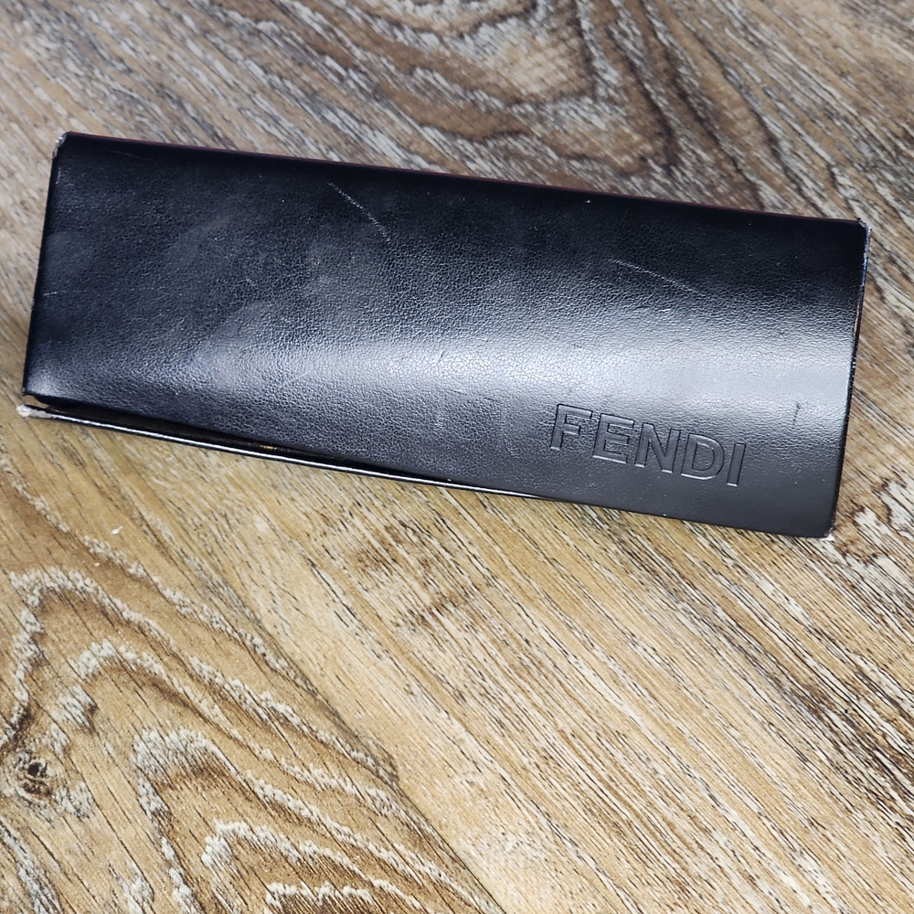 Fendi Vintage? Black Twist Hard Case For Sunglasses Eyewear